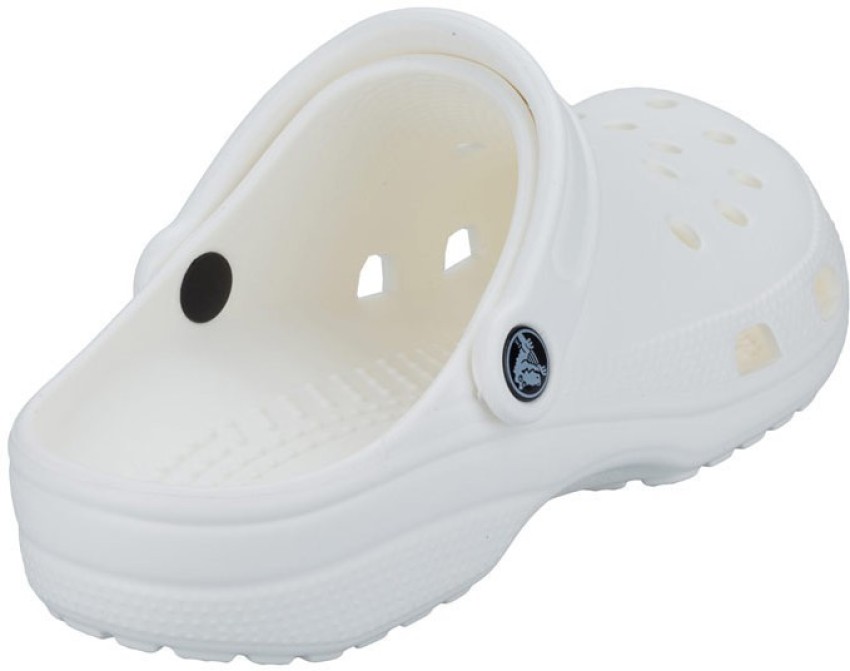 All white 2024 crocs no holes