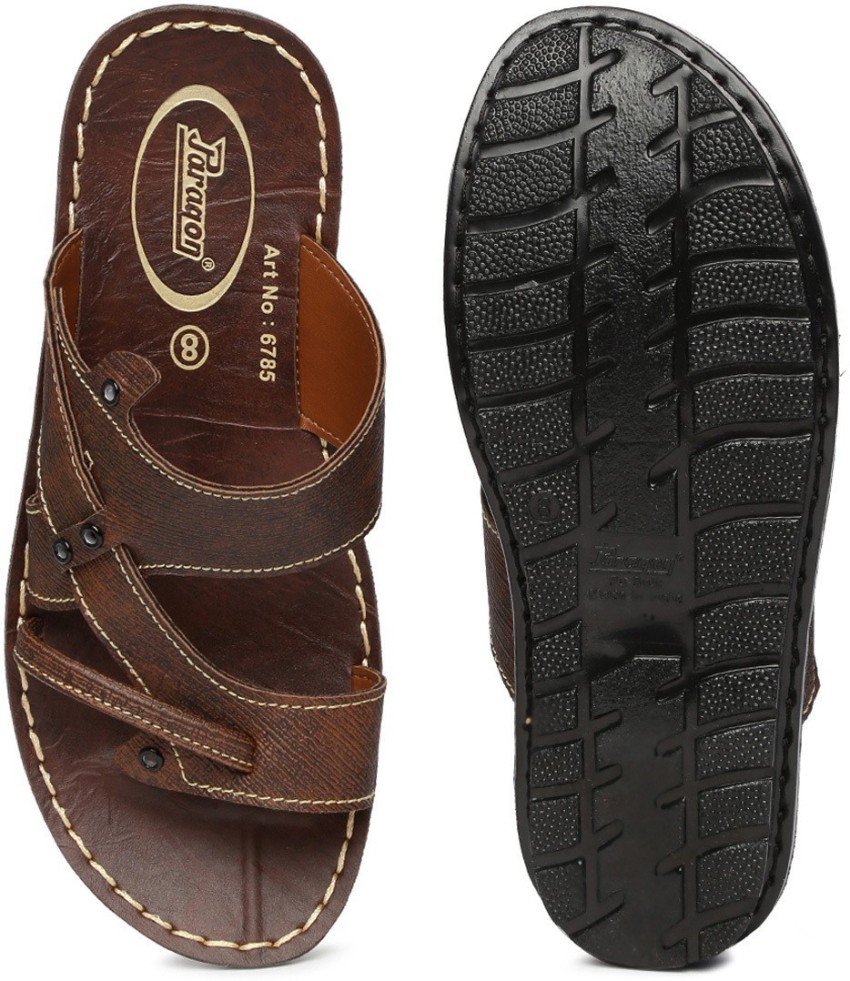 Paragon hot sale leather chappal