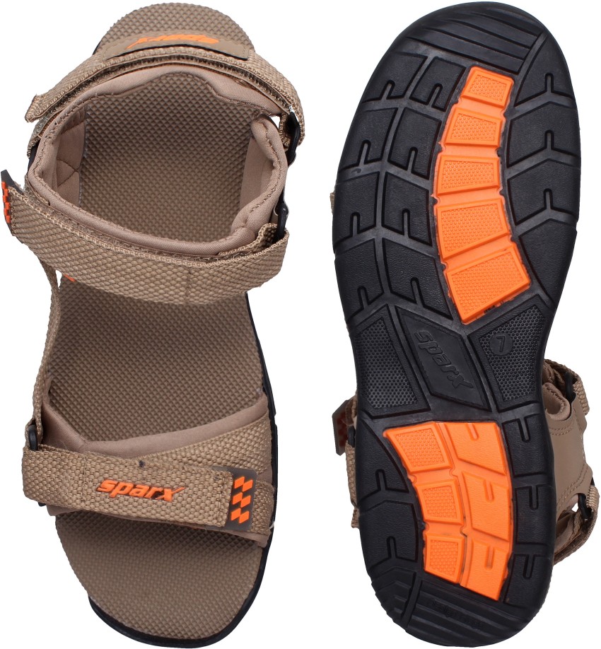 Sparx Sparx Men SS 474 Men Brown Orange Sandals Buy Sparx Sparx