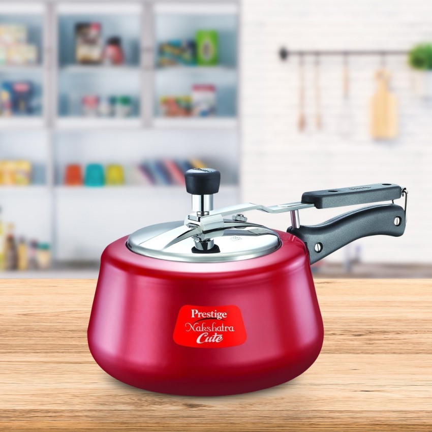 Prestige nakshatra pressure cooker 3 litres red hot sale