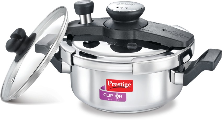 Prestige Flip on Review  Stainless steel Induction Bottom Pressure cooker  