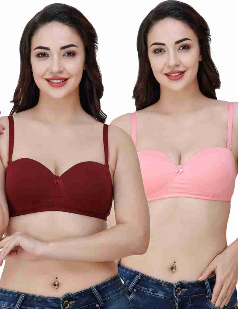 COLLEGE GIRL Women T-Shirt Heavily Padded Bra - Buy COLLEGE GIRL Women T- Shirt Heavily Padded Bra Online at Best Prices in India