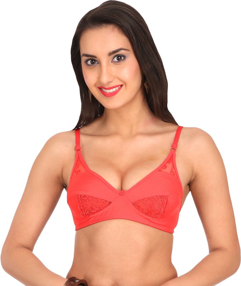 Florentyne Designer Net Bra Women T-Shirt Non Padded Bra - Buy