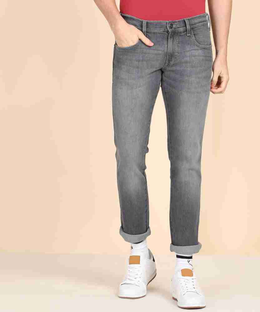 Wrangler Slim Men Grey Jeans - Buy Wrangler Slim Men Grey Jeans Online at  Best Prices in India