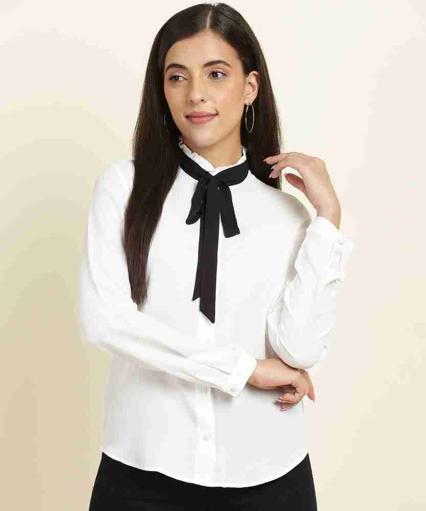 Bow tie shop blouse forever 21