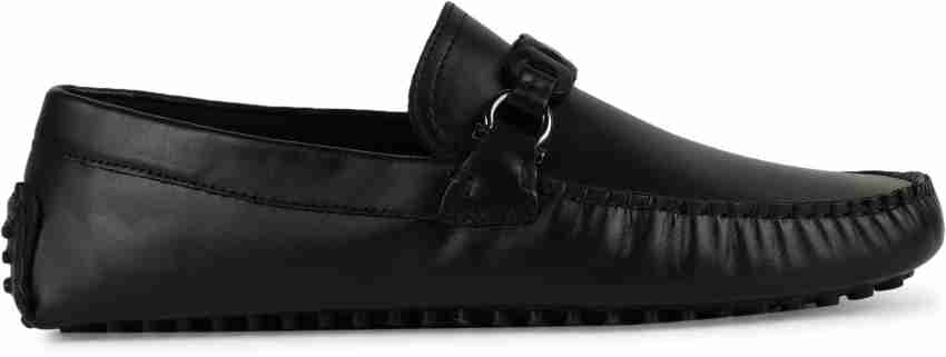 Red tape black cheap loafer shoes