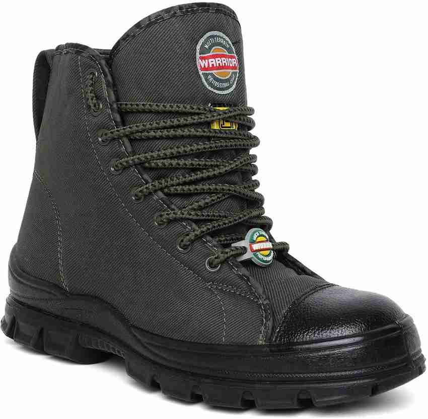 Warrior By Liberty Warrior Original Jungle Boot For Men Oil Stain Water Resistant Extra Cushion Inner Sole Light Weight Trekking Shoes Boots For Men Buy Warrior By