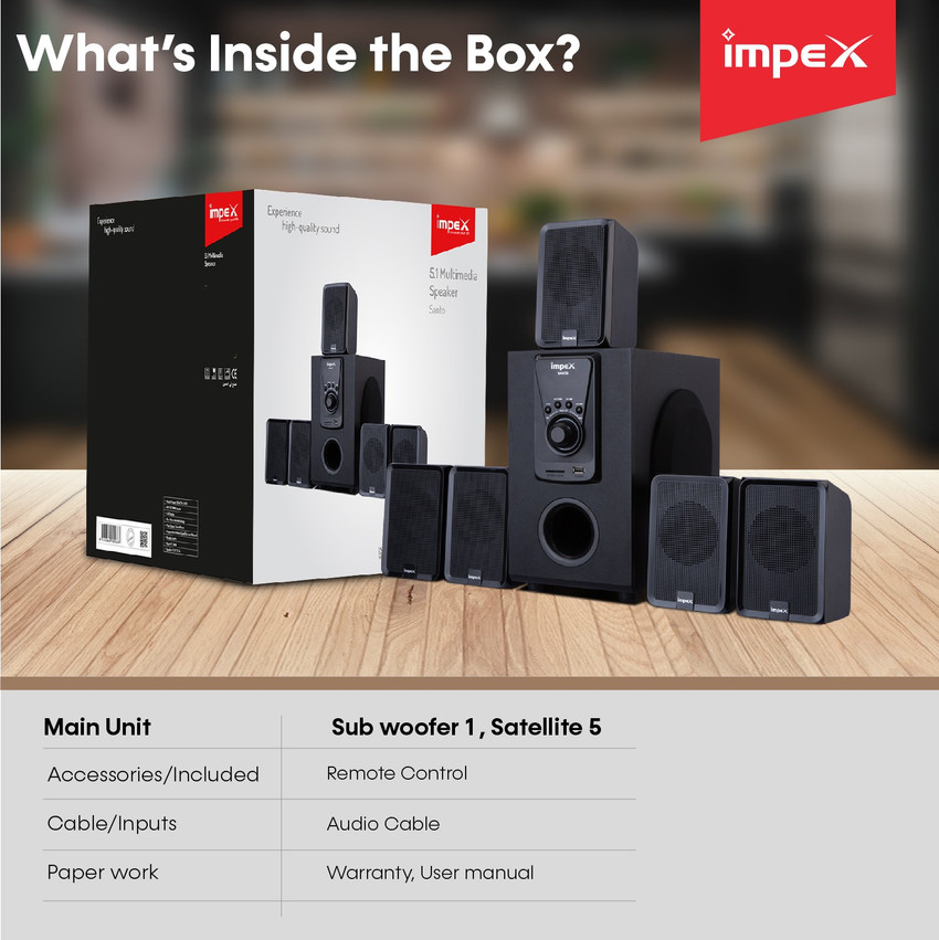 Impex santo 5.1 soundbar 2025