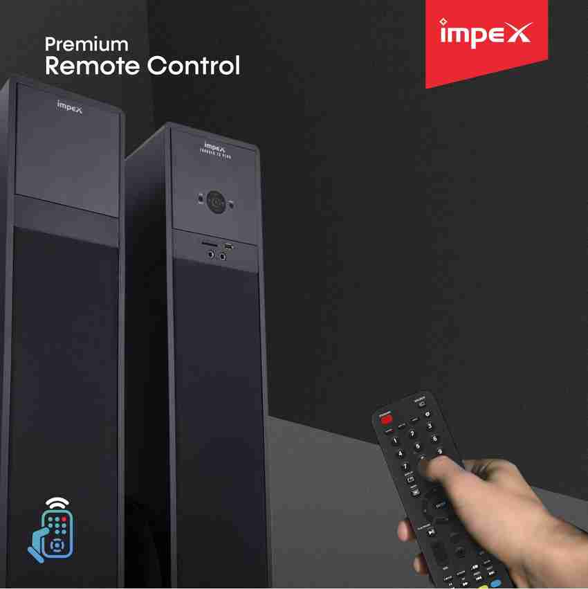Buy IMPEX Thunder T3 Plus 100 W RMS Wireless Mic Tower Speaker
