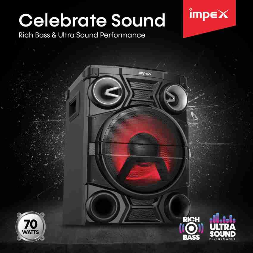 Buy IMPEX Stage Speaker System 2.0 G 70 70 W Bluetooth Home