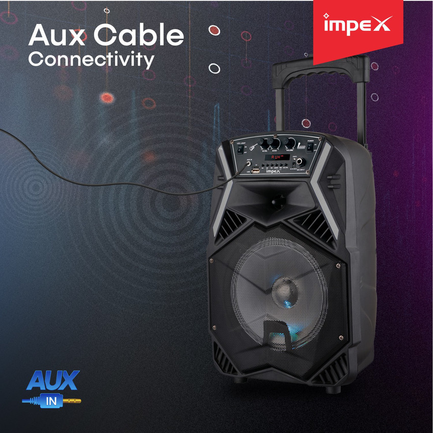 Impex trolley speaker ts25b price best sale