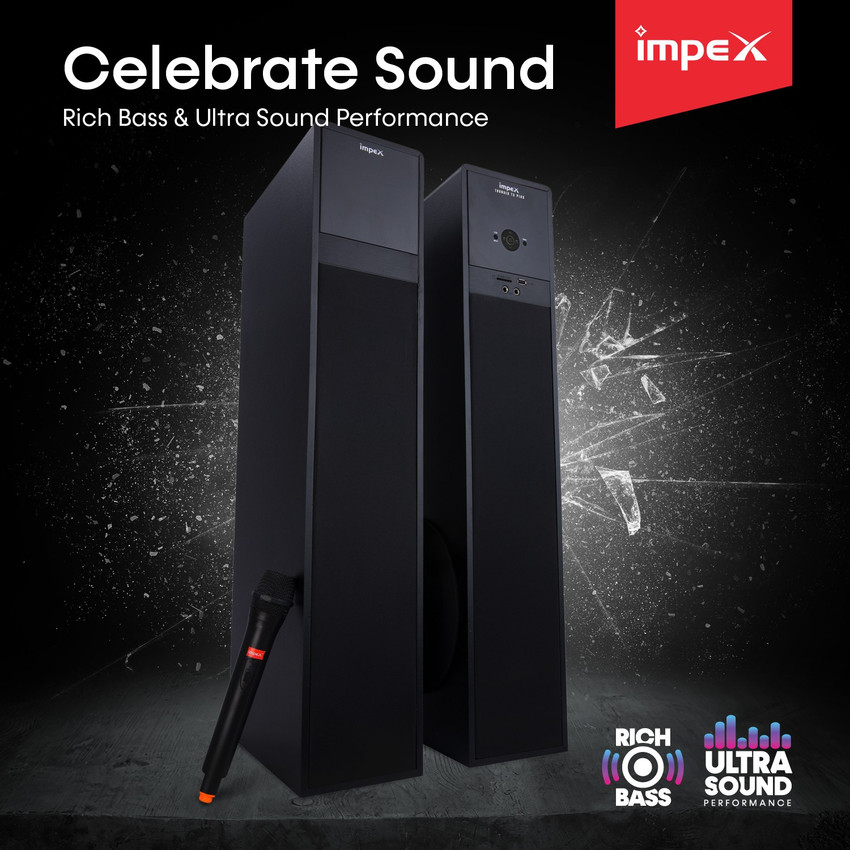 Impex home theatre hotsell tower