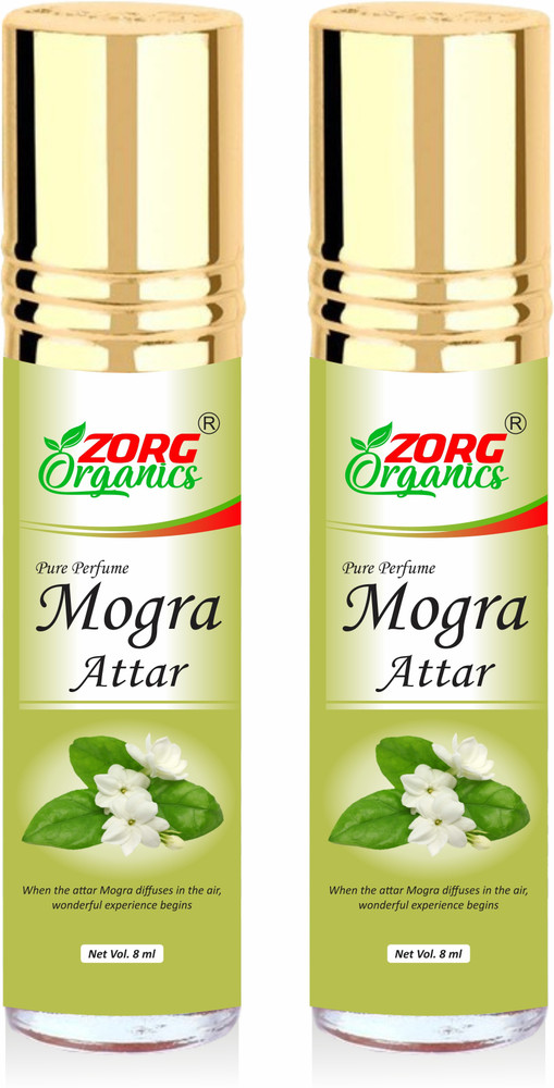 Zorg Organics Mogra Attar Perfume For Unisex Pure Natural