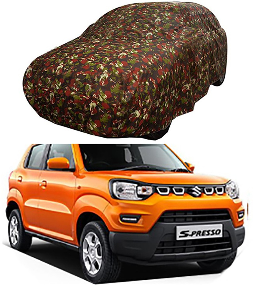 RAIN SPOOF Car Cover For Maruti Suzuki S Presso Without Mirror Pockets Price in India Buy RAIN SPOOF Car Cover For Maruti Suzuki S Presso Without Mirror Pockets online at Flipkart