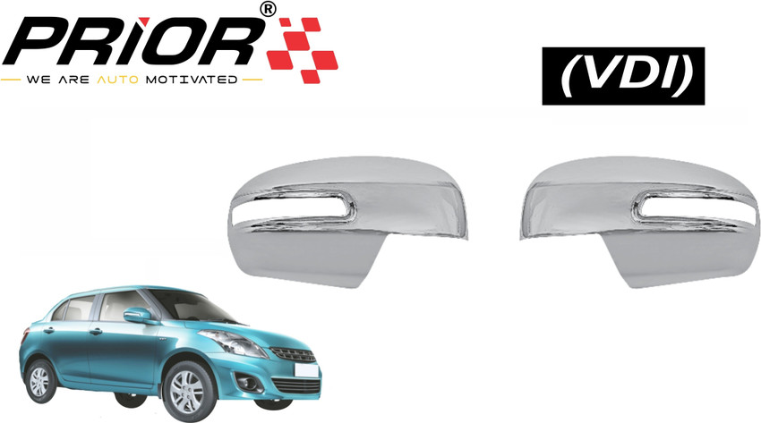 Prior Chrome Side Mirror Cover for Swift Swift Dzire VDI 2007