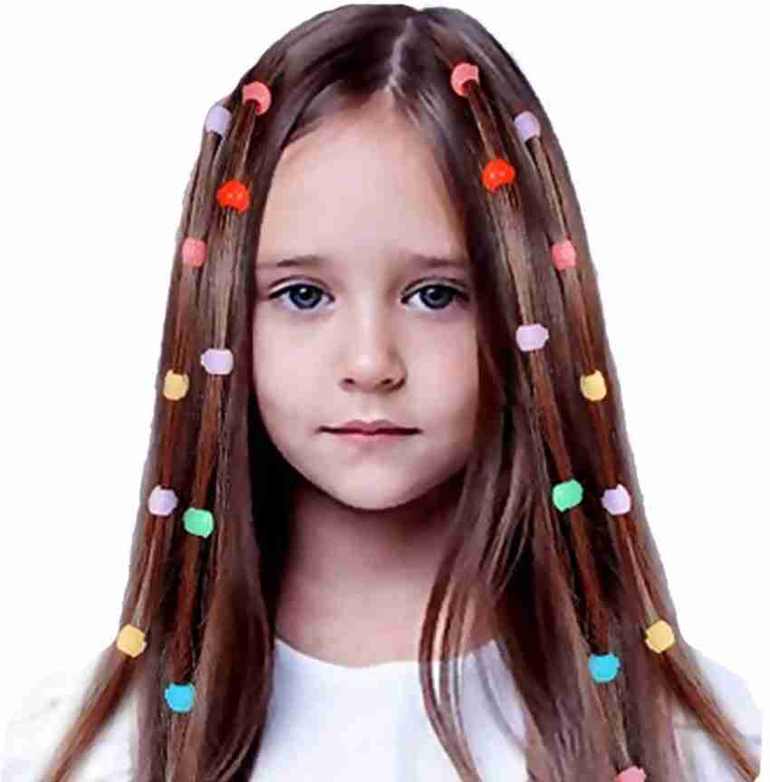 Point Out Stylish Small Round Size hair beads for Kids & Girls Women Hair  pack of 50 pcs in multicolour Hair Band Price in India - Buy Point Out  Stylish Small Round