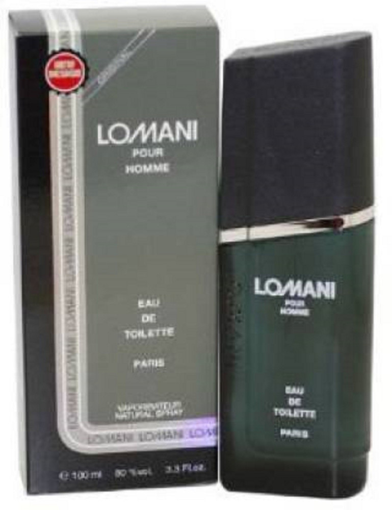 LOMANI Pour Homme Paris Vaporisateur Natural Spray Eau de Toilette 100 ml