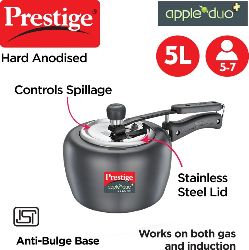 prestige apple cooker 5 ltr