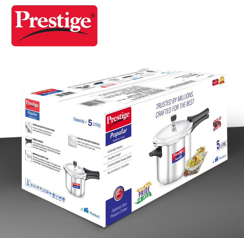 Prestige 5l hotsell steel cooker