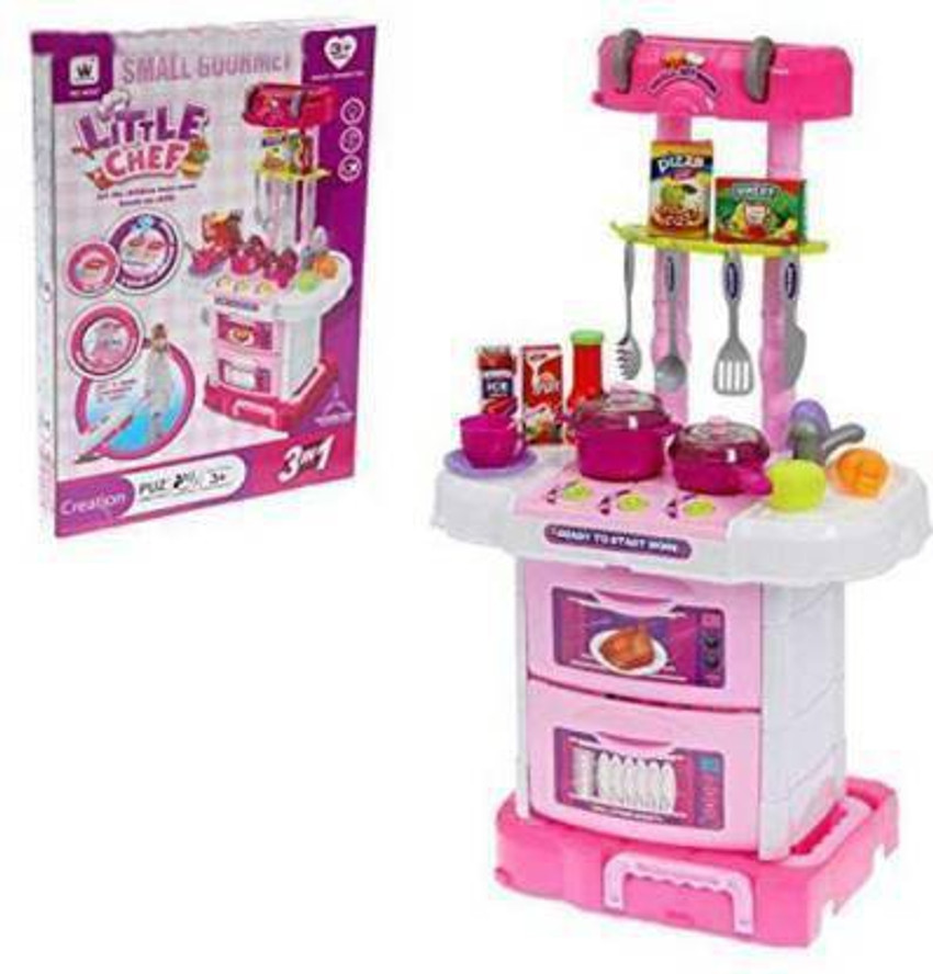 Small kids kitchen shop set