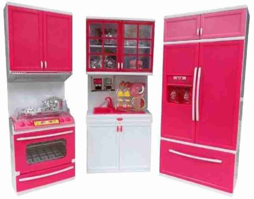 Barbie kitchen set discount price