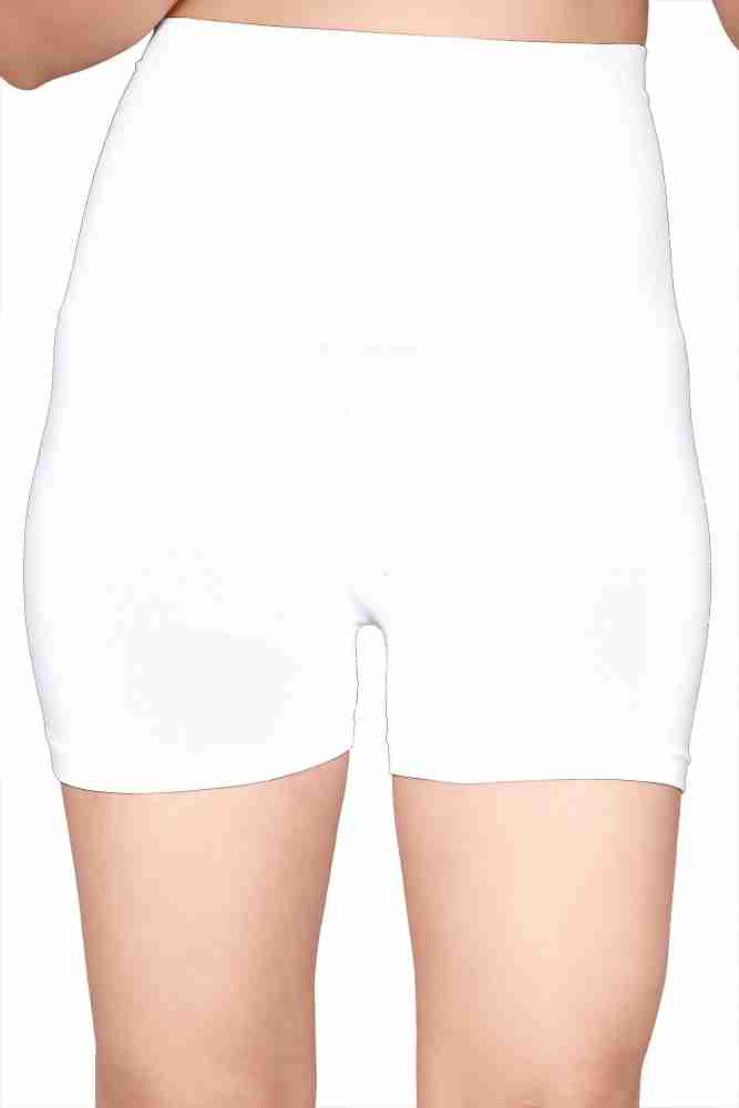 HOPZ White Color Microfiber Body Slim Shaper Tummy & Thigh Shaper for Women  Shapewear - Buy HOPZ White Color Microfiber Body Slim Shaper Tummy & Thigh  Shaper for Women Shapewear Online at