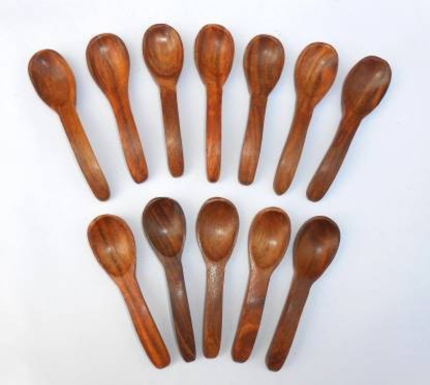 Wooden 1 teaspoon - sheesham wood - Coffee Scoop - Sugar Scoop