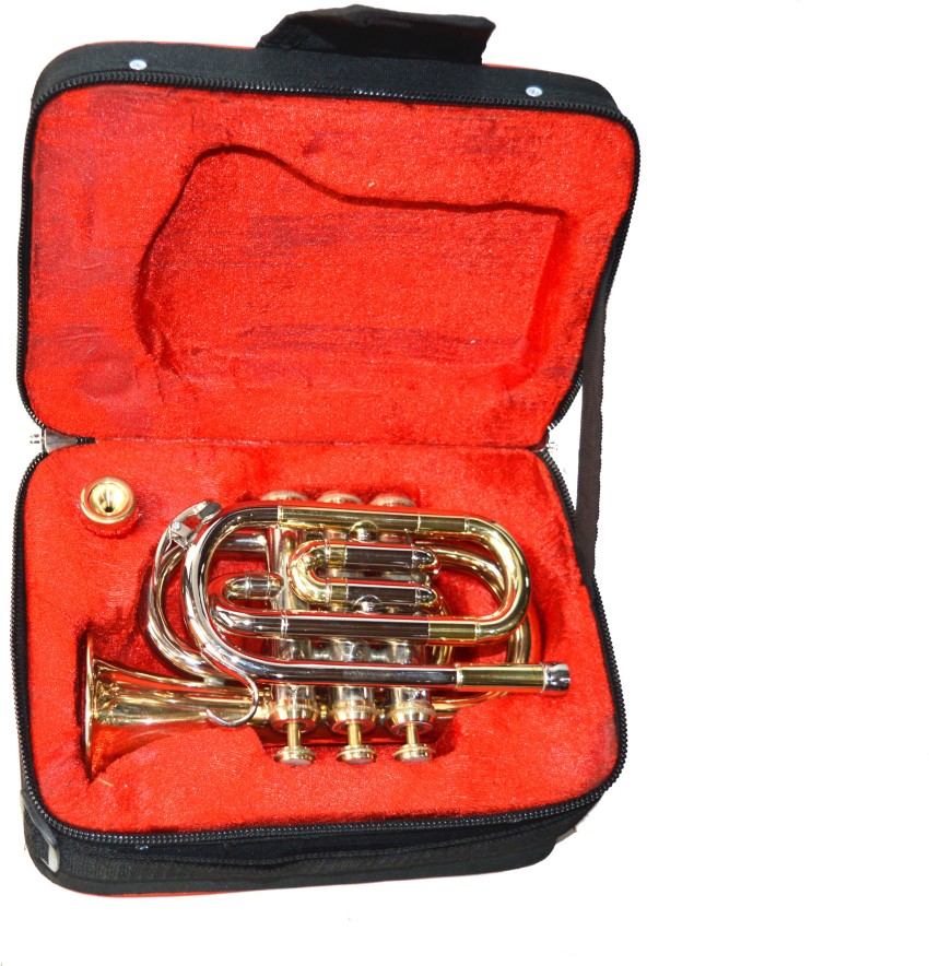NASIR ALI Pocket Trumpet Bb Trumpet Price in India - Buy NASIR ALI Pocket  Trumpet Bb Trumpet online at