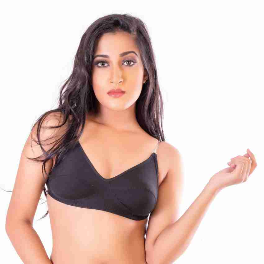 FeelBlue Women Full Coverage Non Padded Bra - Buy FeelBlue Women Full  Coverage Non Padded Bra Online at Best Prices in India