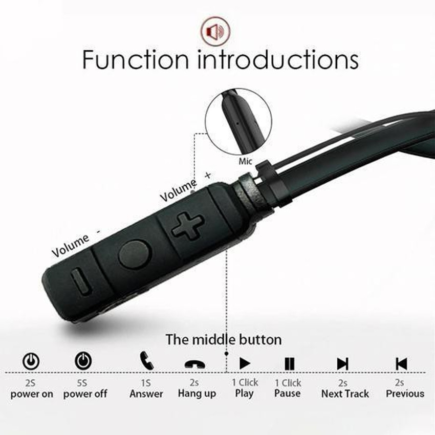 PTron Tangent Evo Wireless Sports Neckband Bluetooth Headset Price