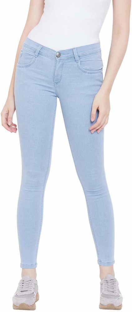 PERFECT FASHION Skinny Women Light Blue Jeans - Buy PERFECT FASHION Skinny  Women Light Blue Jeans Online at Best Prices in India