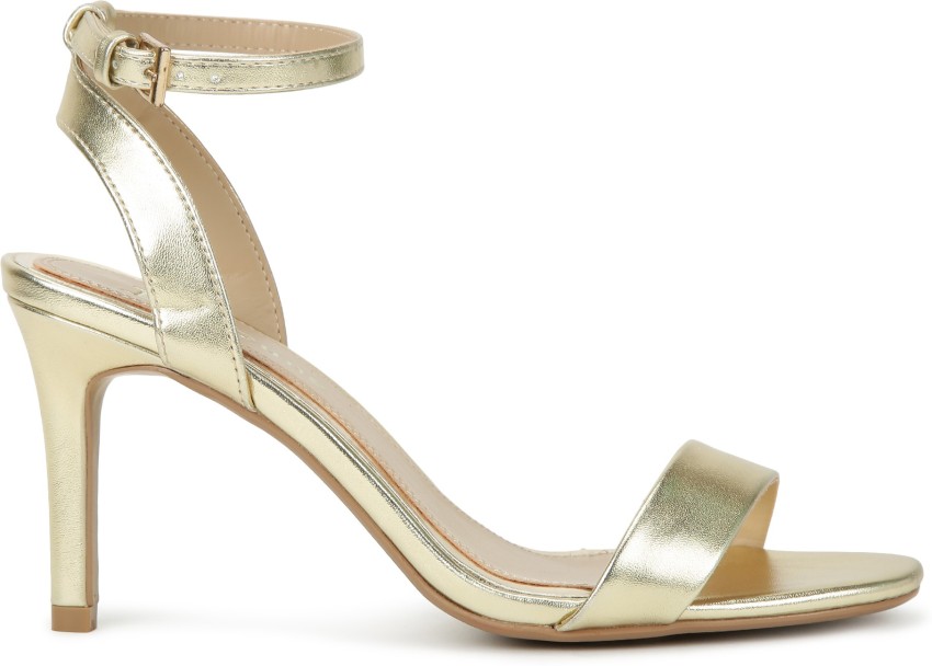 Dune gold hotsell strappy sandals