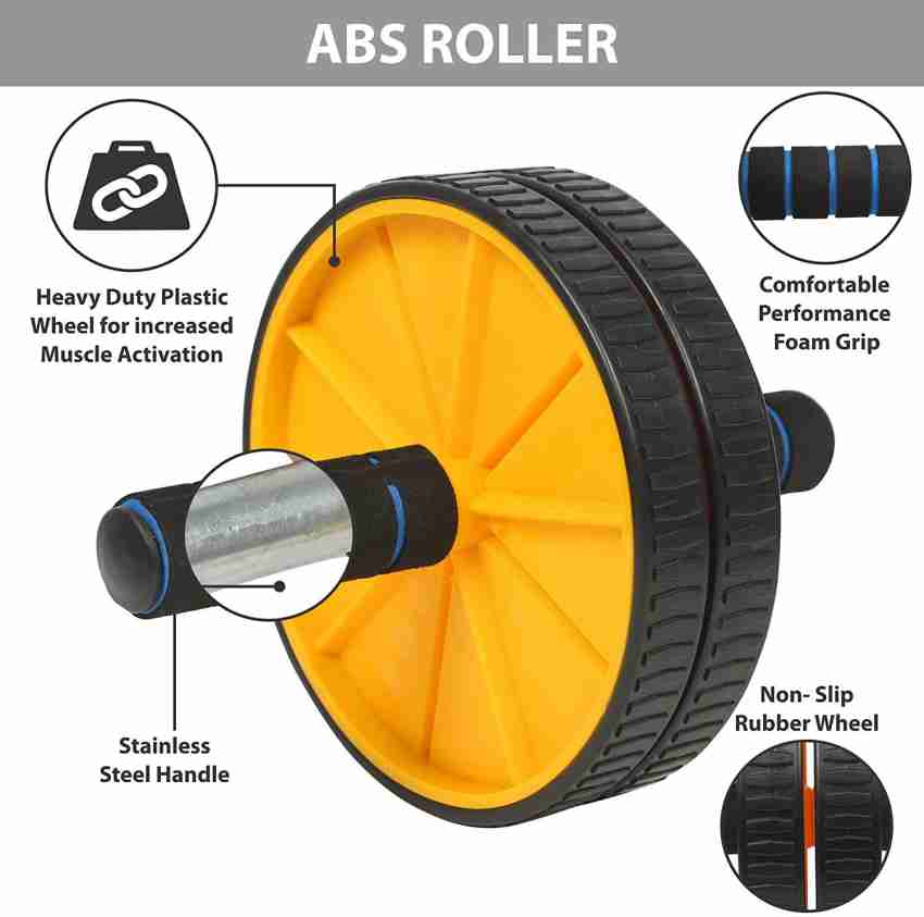 HealthHike Ab Roller, Ab Wheel, Abs Exercise Equipment for Abs Workout  with Knee Mat Ab Exerciser - Buy HealthHike Ab Roller, Ab Wheel