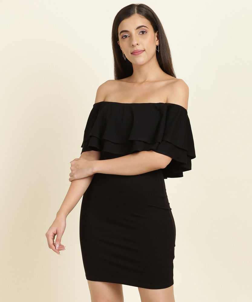 Off the shoulder shop bodycon dress forever 21
