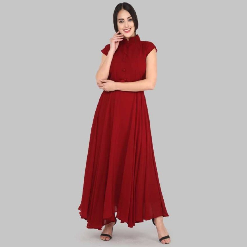 Vintage Colour Women Gown and Dupatta Set  Buy Vintage Colour Women Gown  and Dupatta Set Online at Best Prices in India  Flipkartcom