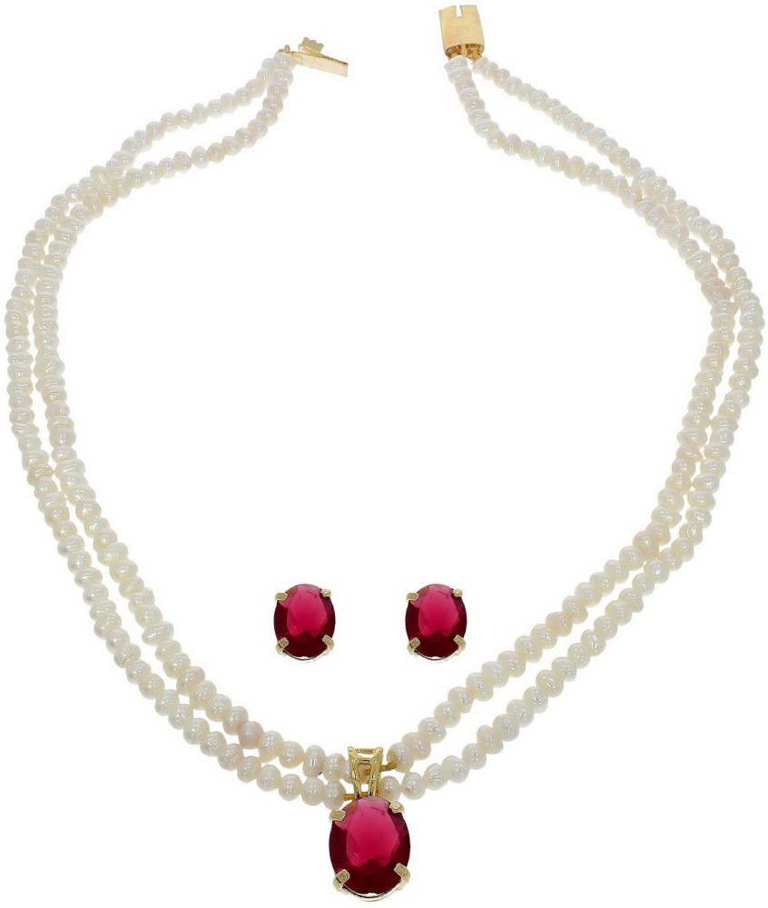 Chandrani pearl set hot sale online shopping