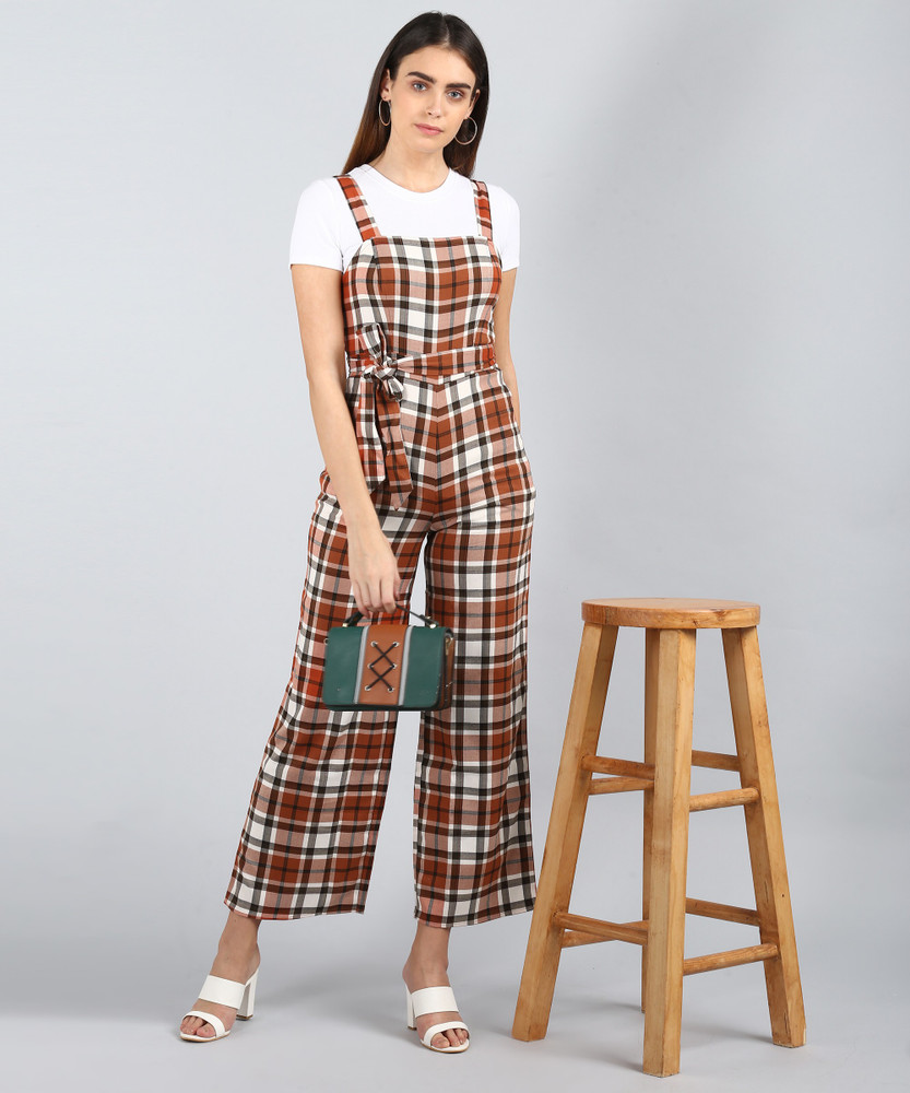 Forever 21 on sale checkered jumpsuit