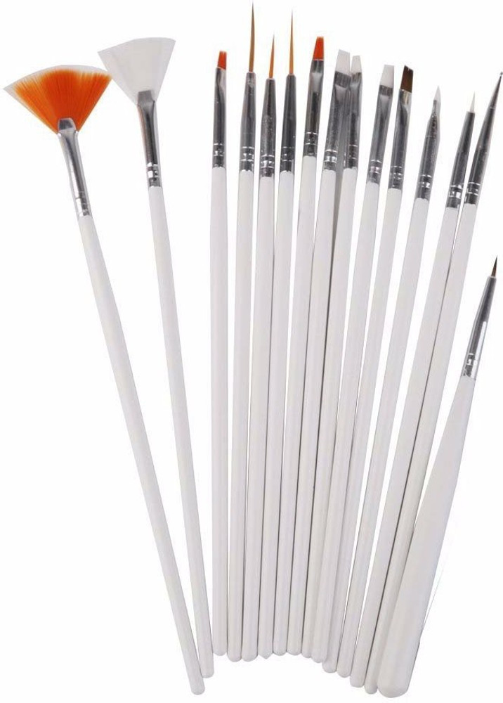 Saviland Nail Art Brushes Set - 6pcs Double-End Nail Art Brushes Kit  Professional Nail Art Tools Kit with Painting Dotting Line Pen for Gel  Polish Na - Imported Products from USA - iBhejo
