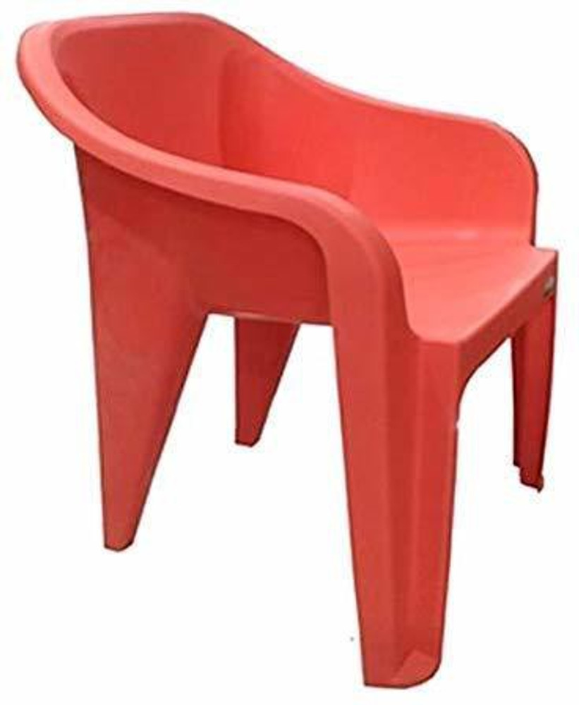 Nilkamal Nilkamal Chairs Eeezy Peach Plastic Cafeteria Chair