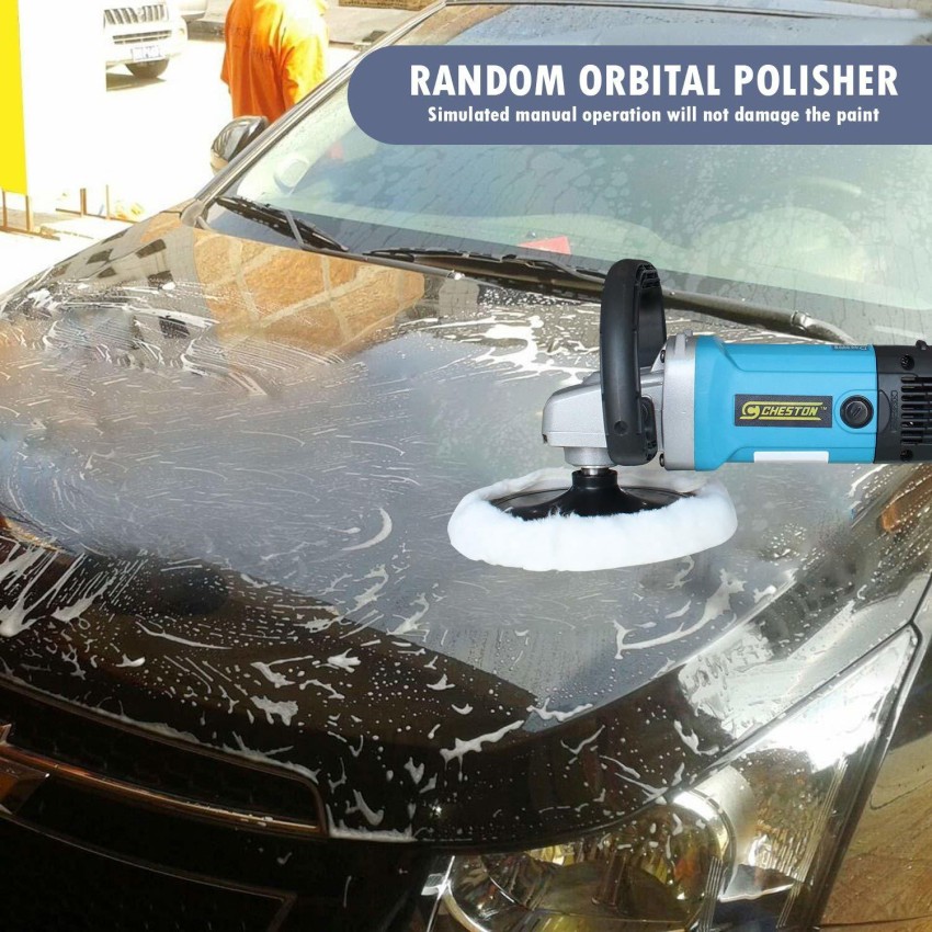 Car Polishing Machine, 220V 1500W 3000Rpm Car Buffer Polisher Variable  Speed Dual-Action Random Orbit for Car Polishing and Waxing