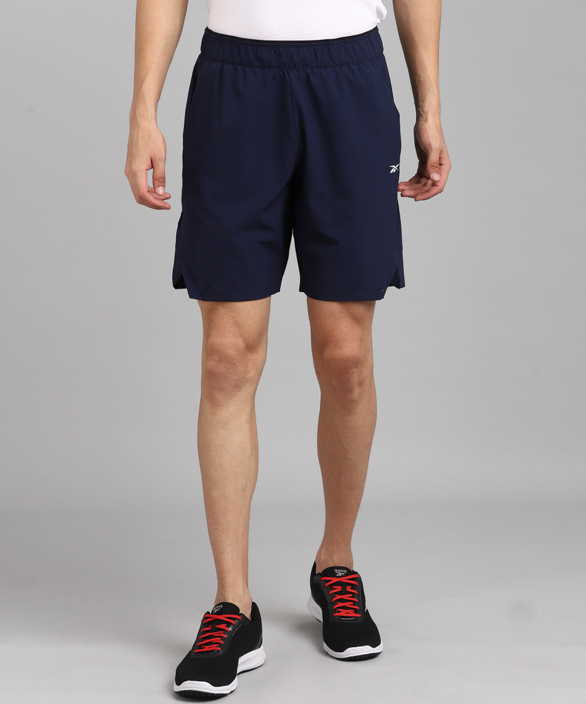 REEBOK Solid Men Blue Sports Shorts Buy REEBOK Solid Men Blue Sports Shorts Online at Best Prices in India Flipkart