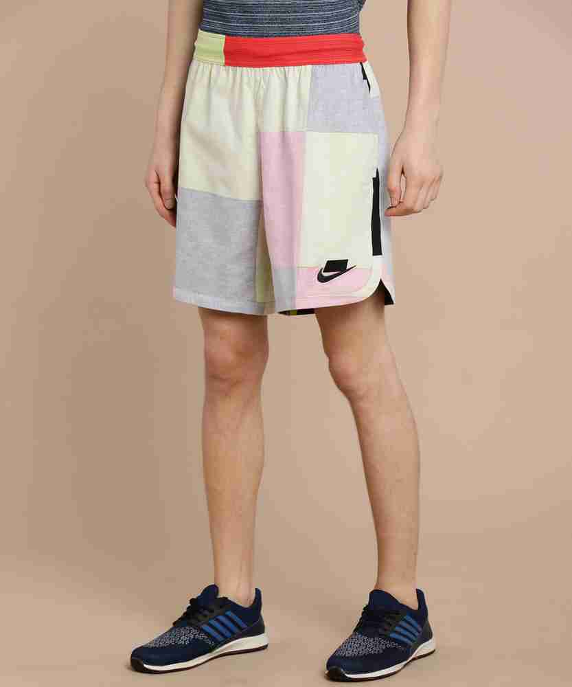 NIKE Color Block Men Multicolor Basic Shorts Buy NIKE Color