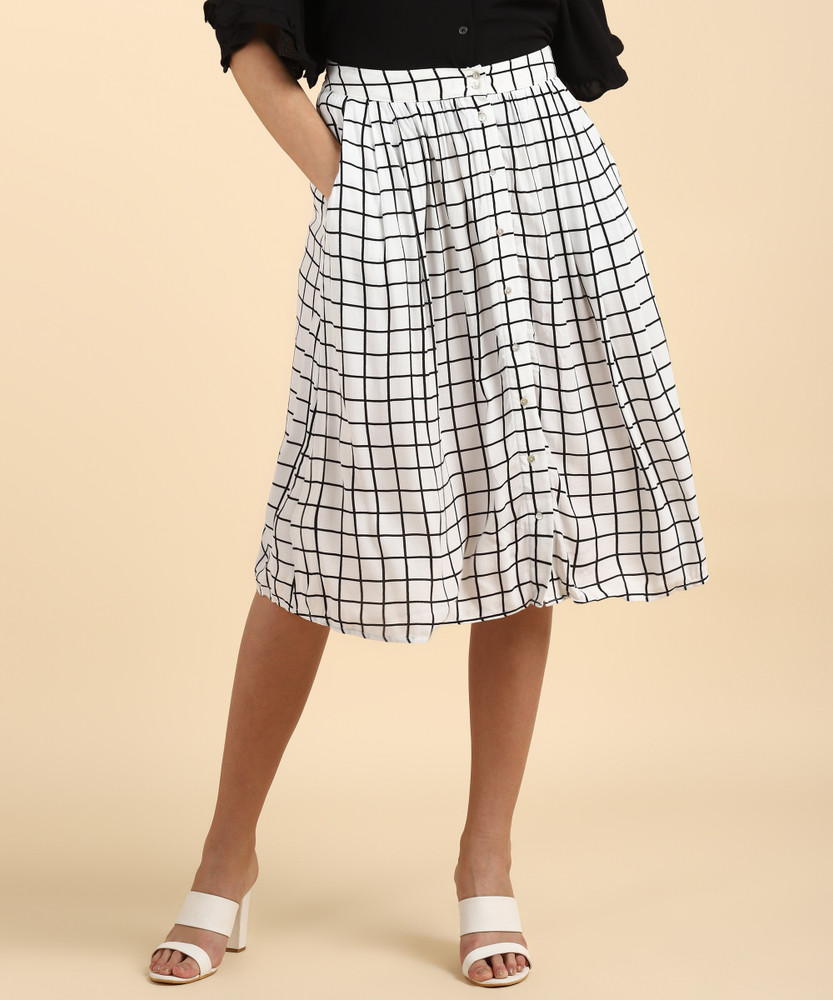 Flipkart midi skirt on sale