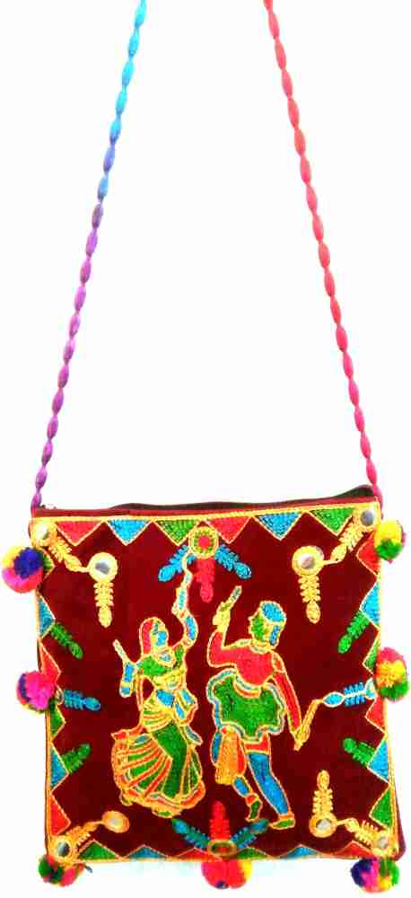 Handicraft sling cheap bags