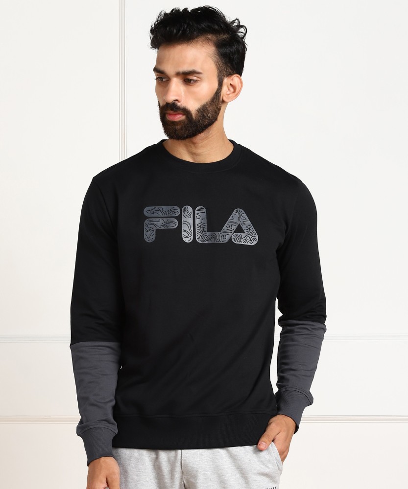 FILA Full Sleeve Printed Men Sweatshirt Buy FILA Full Sleeve Printed Men Sweatshirt Online at Best Prices in India Flipkart