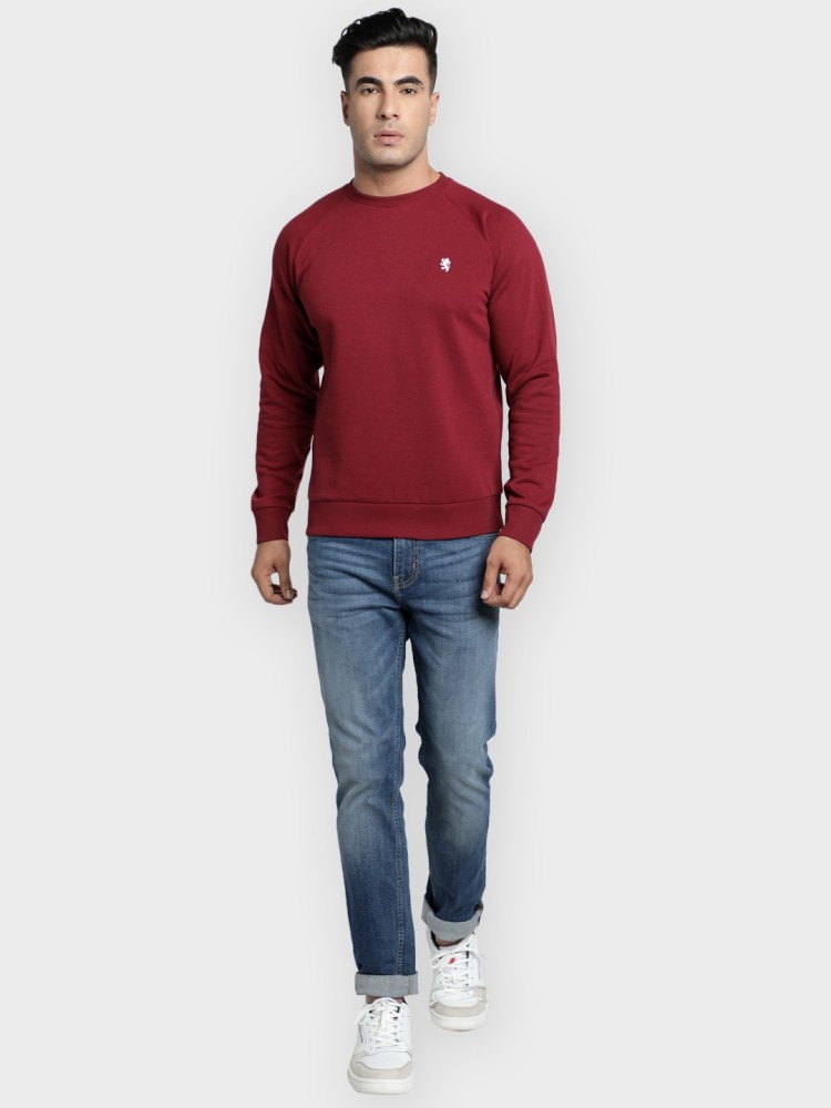 RED TAPE Full Sleeve Solid Men Sweatshirt - Buy RED TAPE Full Sleeve Solid  Men Sweatshirt Online at Best Prices in India | Flipkart.com