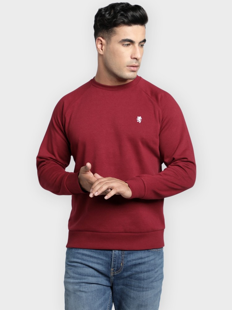 Red store tape sweatshirt