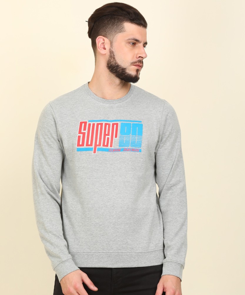 FLYING MACHINE Full Sleeve Printed Men Sweatshirt Buy FLYING