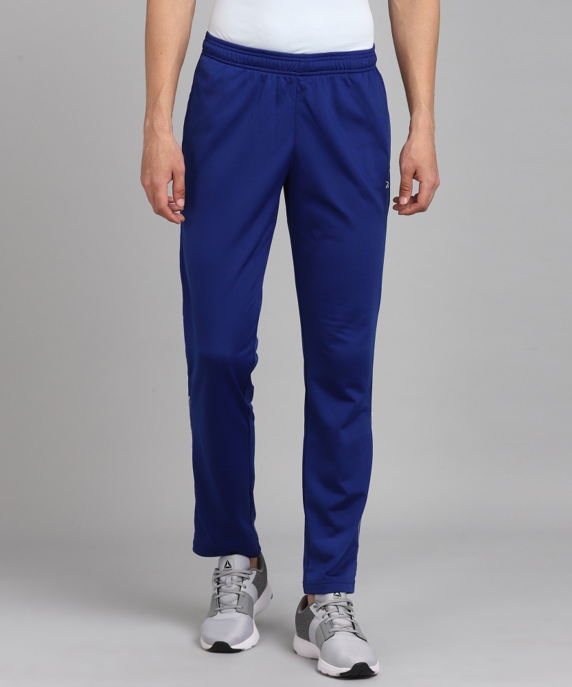 REEBOK Solid Men Blue Track Pants - Buy REEBOK Solid Men Blue Track Pants  Online at Best Prices in India