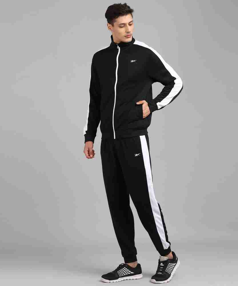 REEBOK Solid Men Track Suit Buy REEBOK Solid Men Track Suit Online at Best Prices in India Flipkart